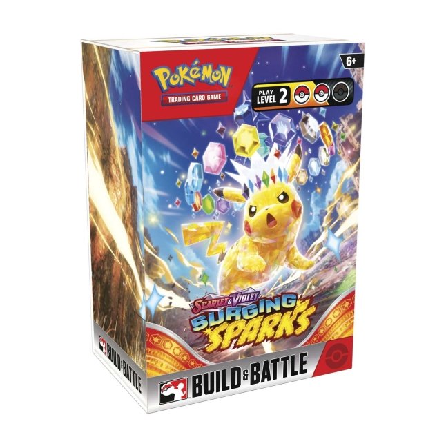 Pokémon TCG: Scarlet & Violet-Surging Sparks Build & Battle Box