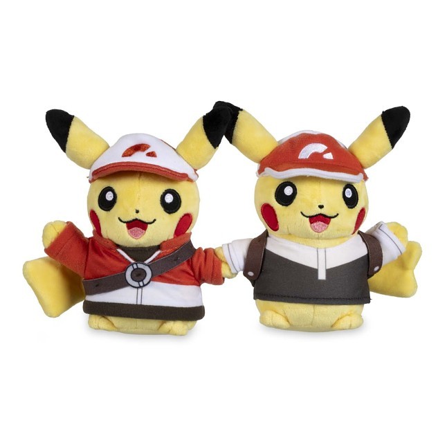 Kanto Region Paired Pikachu Poké Plush - 10 ½ In.