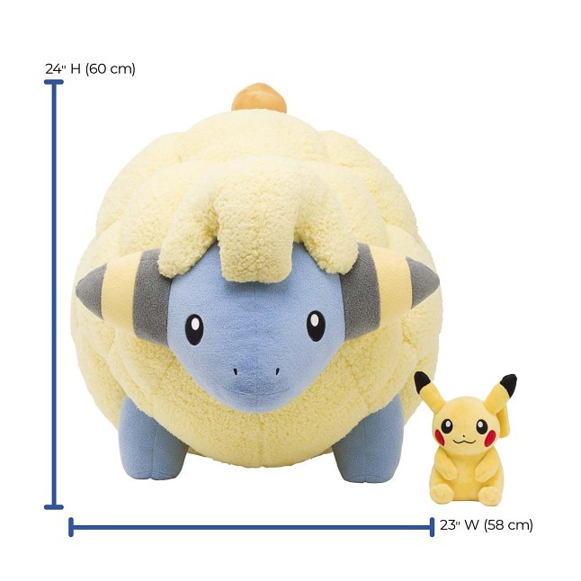 Mareep Pokédex-Size Poké Plush - 45 In.