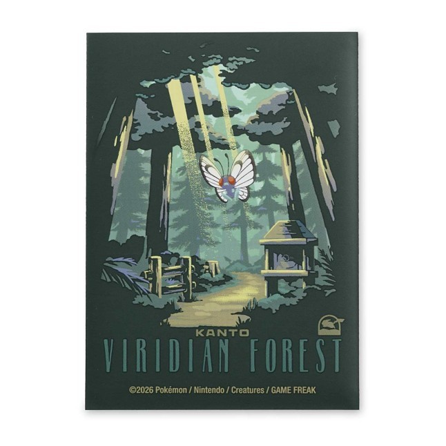 Pokémon TCG: Kanto Explore Pokémon Premium Card Sleeves (65 Sleeves)
